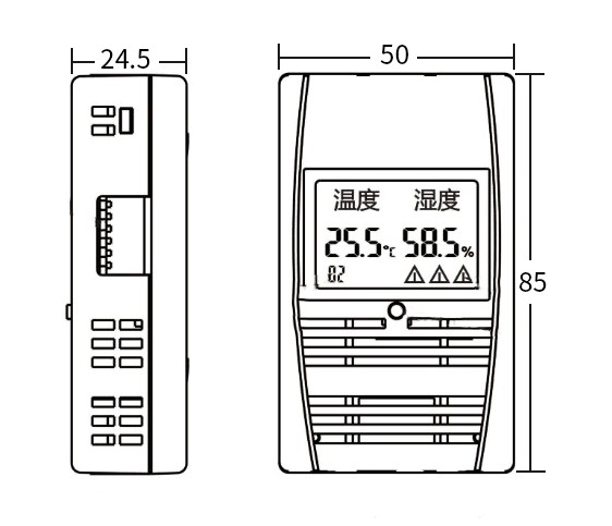 SPD-HT485_D機(jī)架溫濕度傳感器，機(jī)架溫濕度傳感器